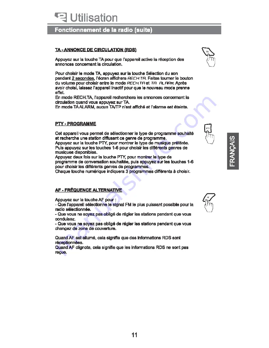 PEEKTON PKM500 RDS Manual Download Page 32