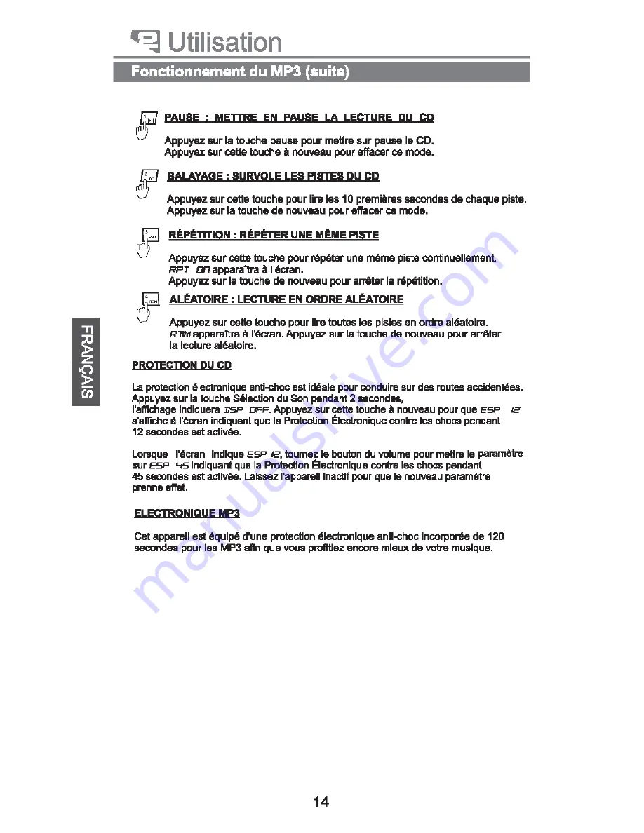 PEEKTON PKM500 RDS Manual Download Page 35