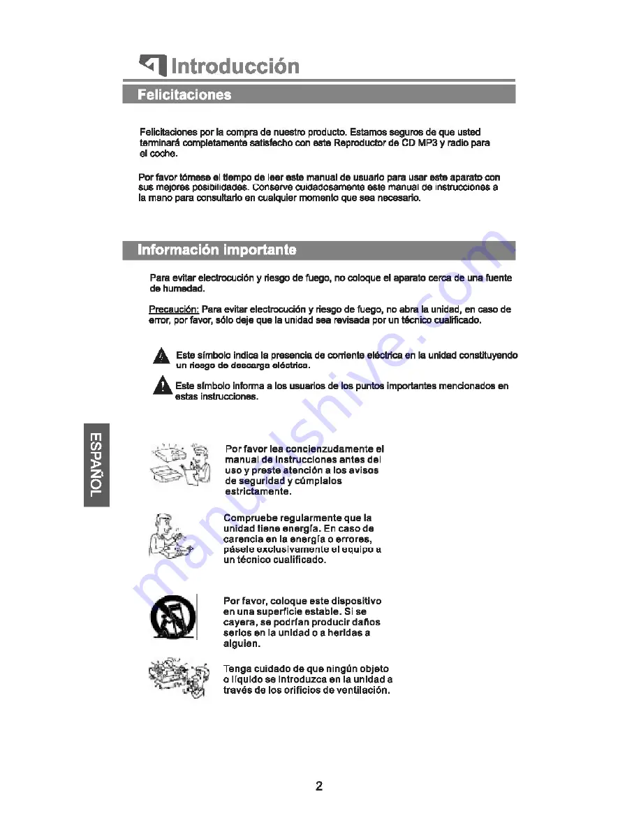 PEEKTON PKM500 RDS Manual Download Page 42