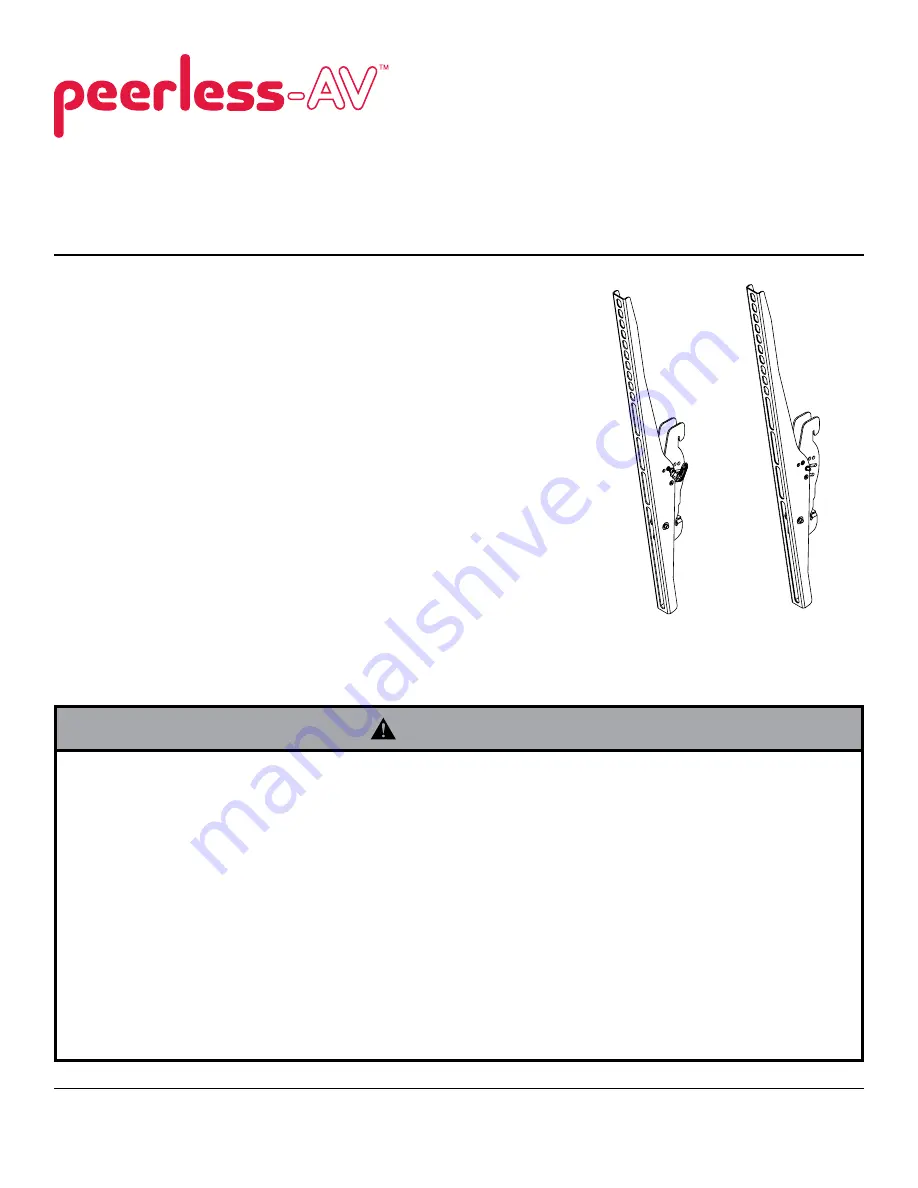 peerless-AV ACC-DSV503 Скачать руководство пользователя страница 1