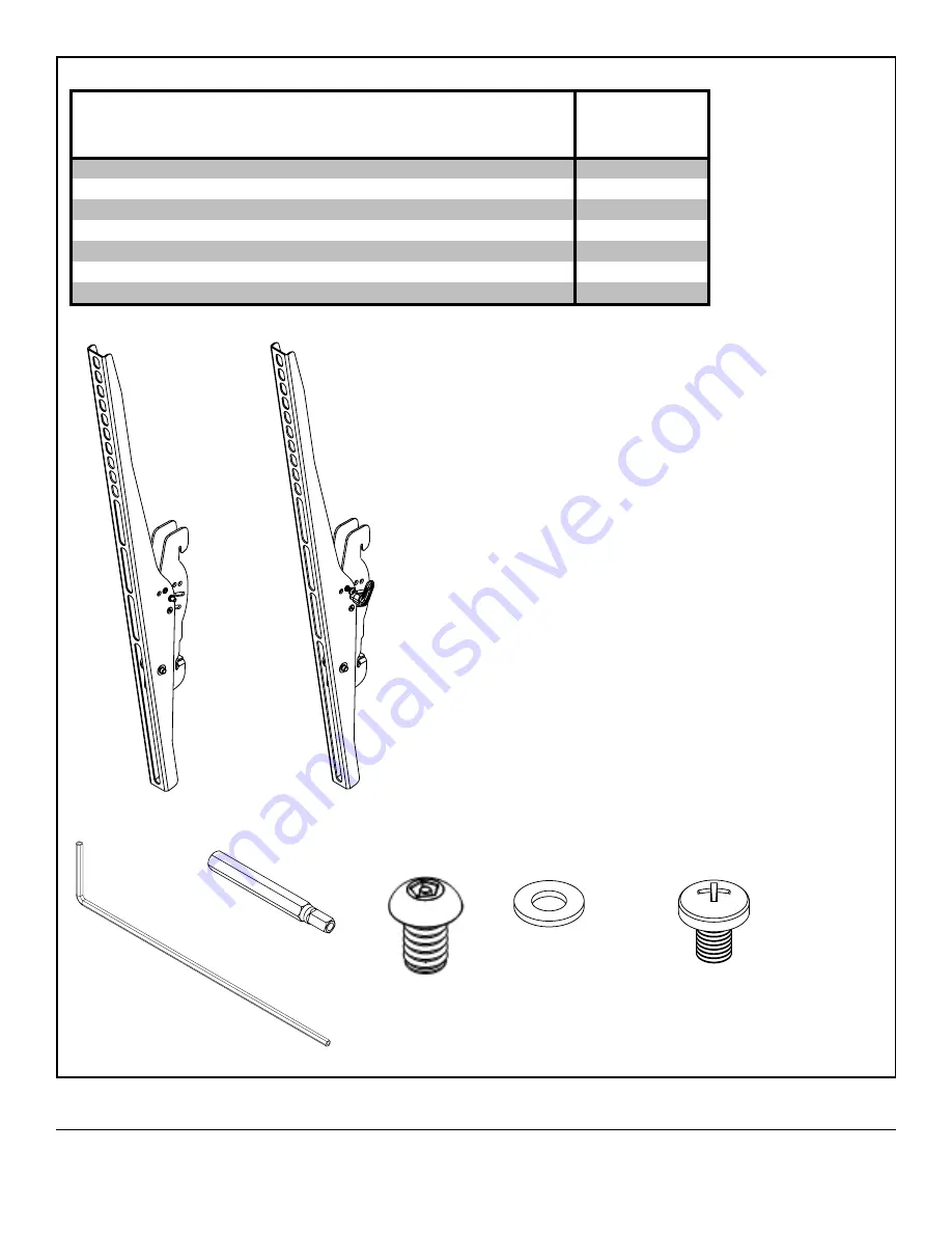 peerless-AV ACC-DSV745 Installation And Assembly Manual Download Page 2