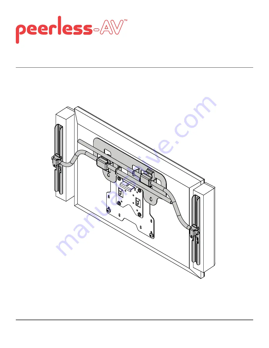 peerless-AV ACCXT101 Installation And Assembly Manual Download Page 9