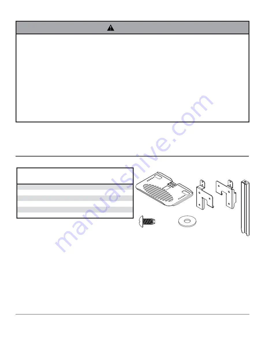 peerless-AV ACCXT301 Installation And Assembly Manual Download Page 2