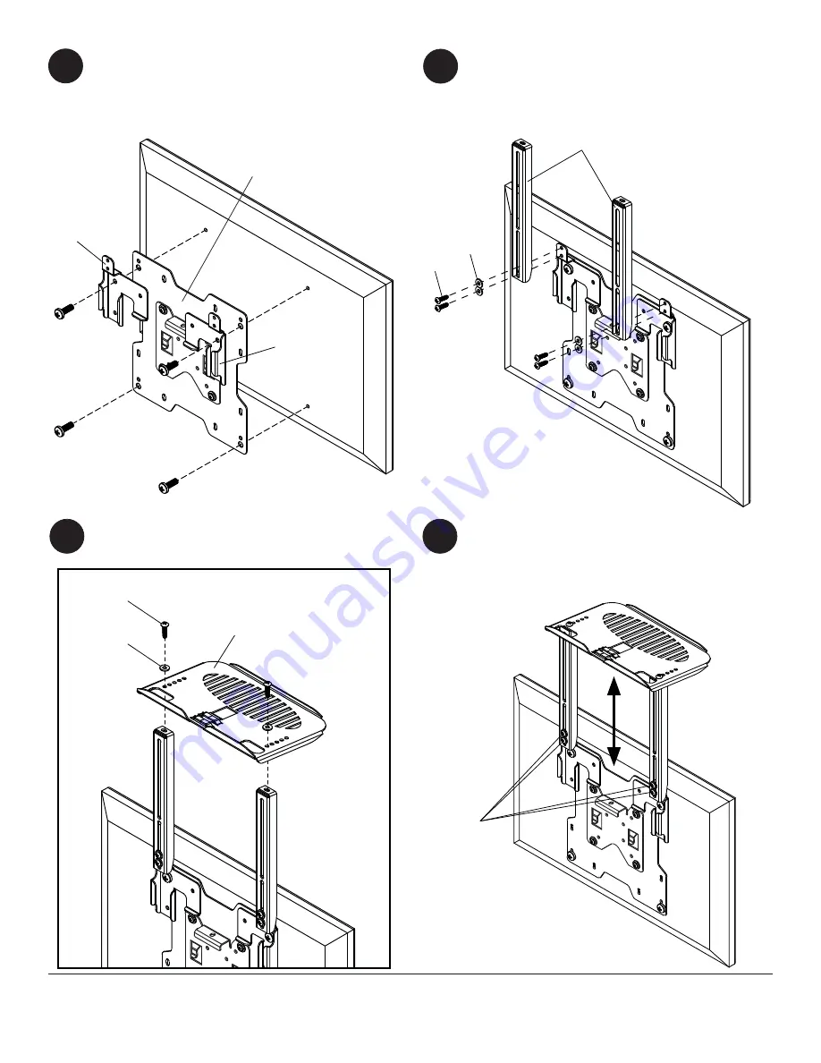 peerless-AV ACCXT301 Скачать руководство пользователя страница 3