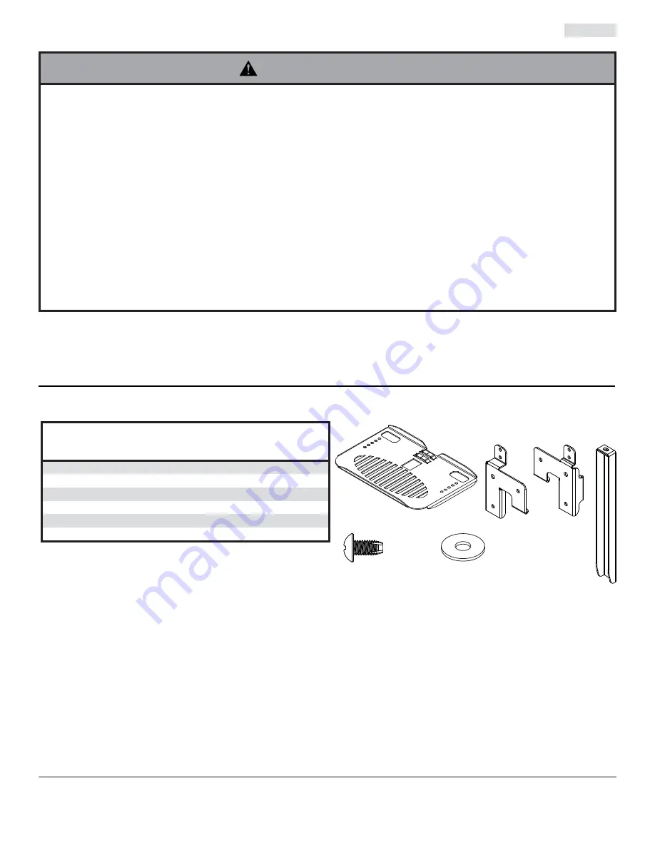 peerless-AV ACCXT301 Installation And Assembly Manual Download Page 5