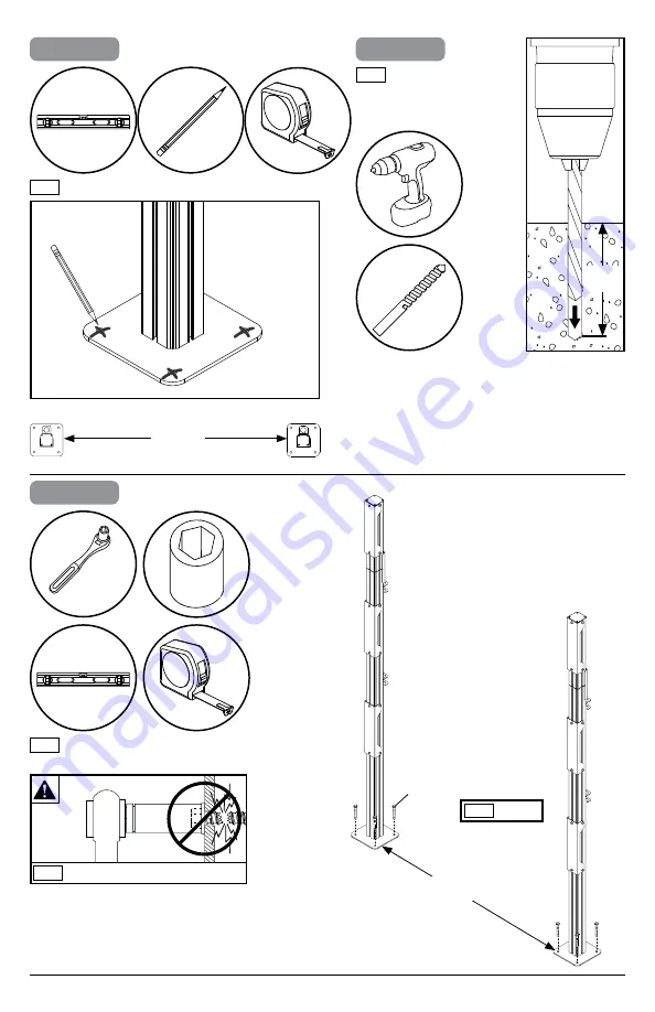 peerless-AV DS-S555-3X3 Manual Download Page 11