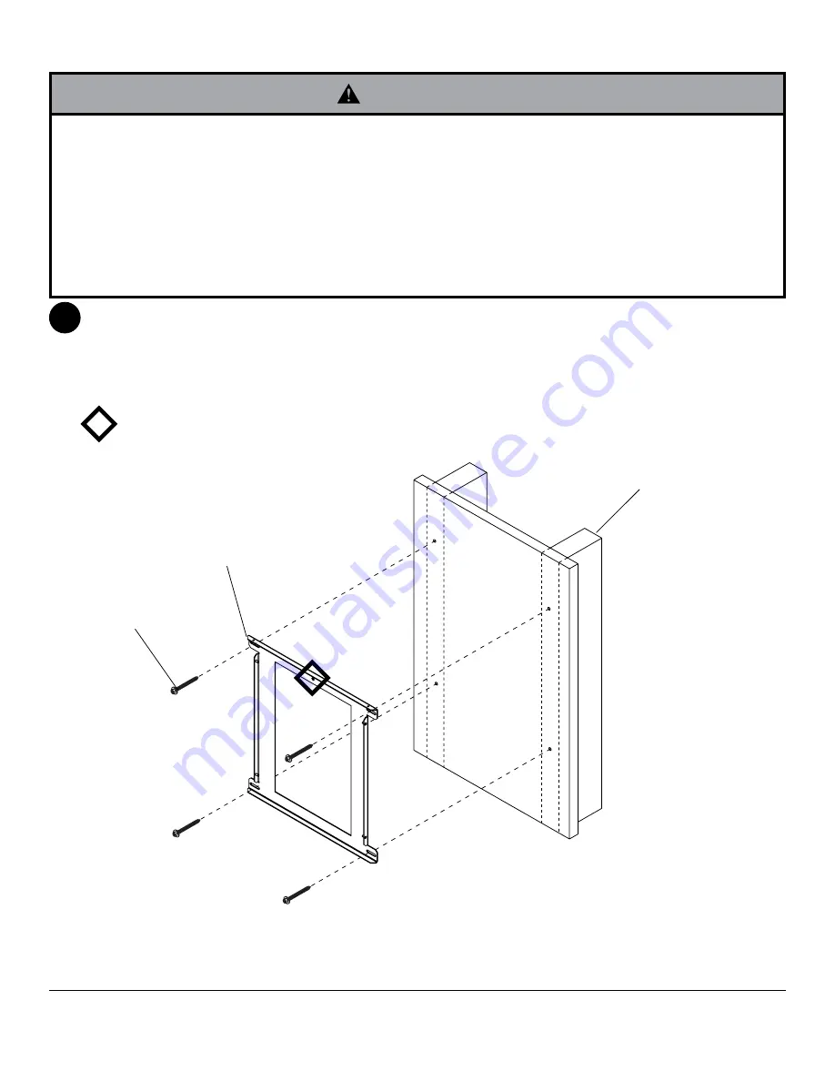 peerless-AV HF642-003 Installation And Assembly Manual Download Page 4