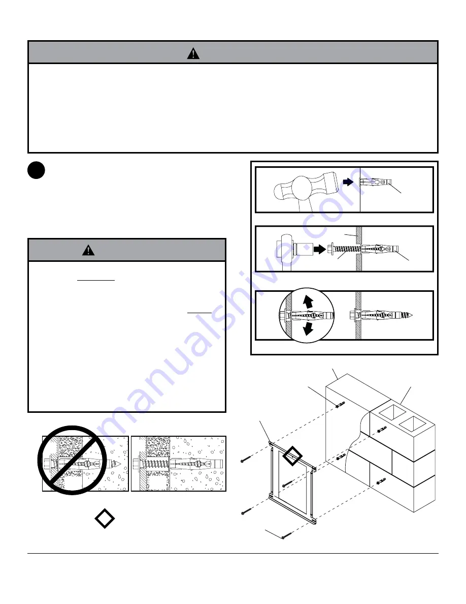 peerless-AV HF642-003 Installation And Assembly Manual Download Page 5