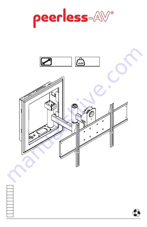 peerless-AV IM760PU Manual Download Page 1