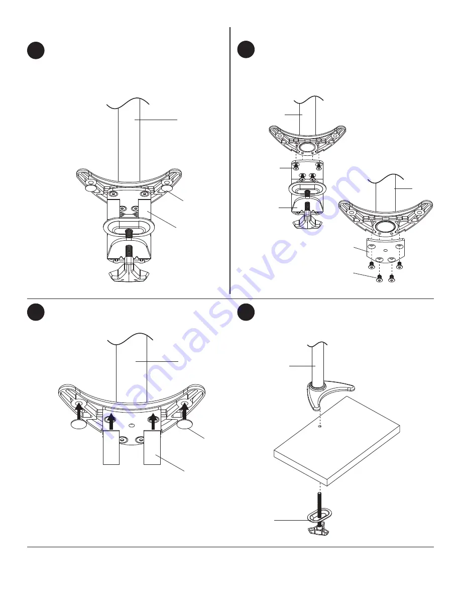 peerless-AV LCD Screens Installation And Assembly Manual Download Page 4