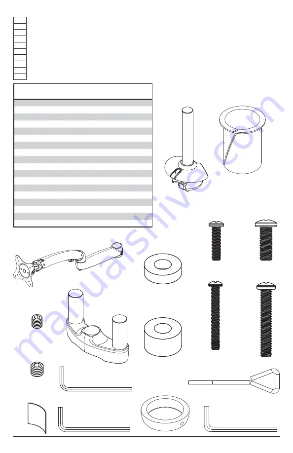 peerless-AV LCT620AQ-G Manual Download Page 6