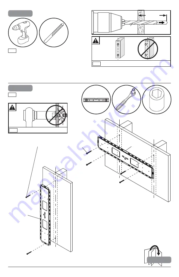 peerless-AV LG-WMF86BH Manual Download Page 7