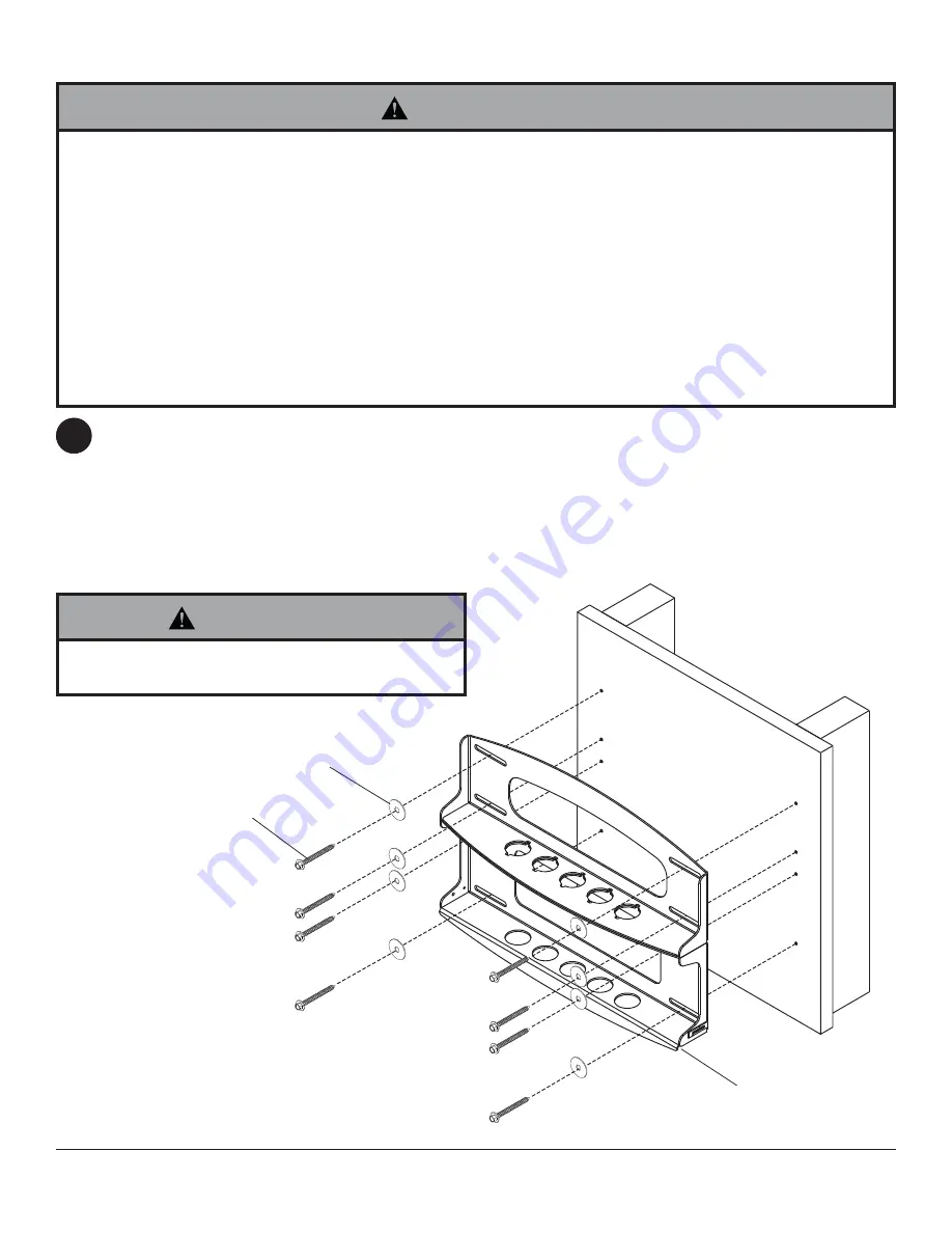 peerless-AV PLA60 Installation And Assembly Manual Download Page 4