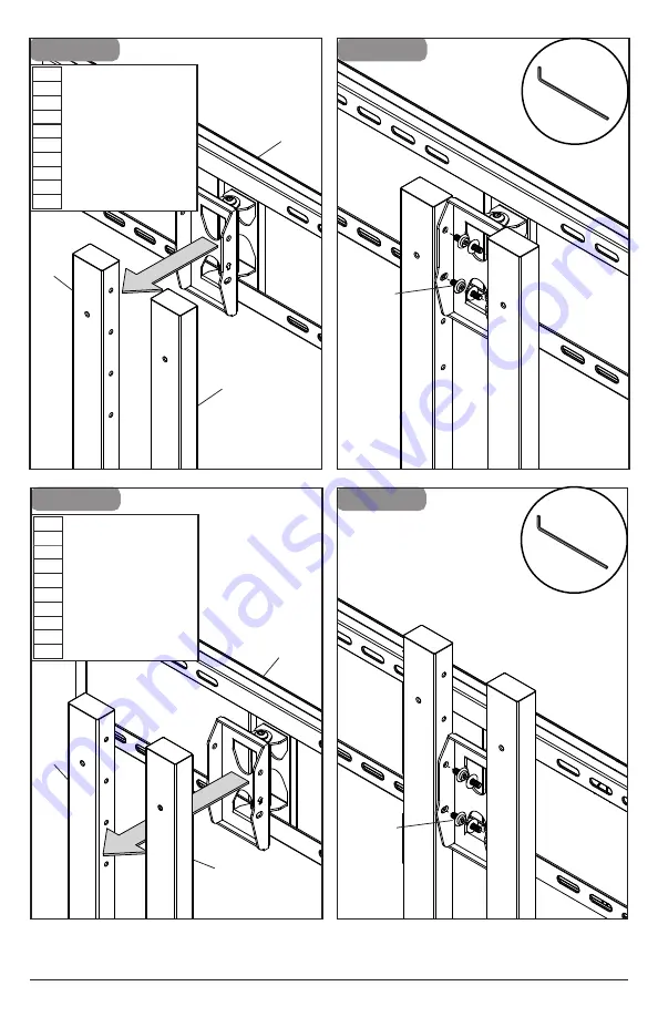 peerless-AV PTS6X4 User Manual Download Page 11