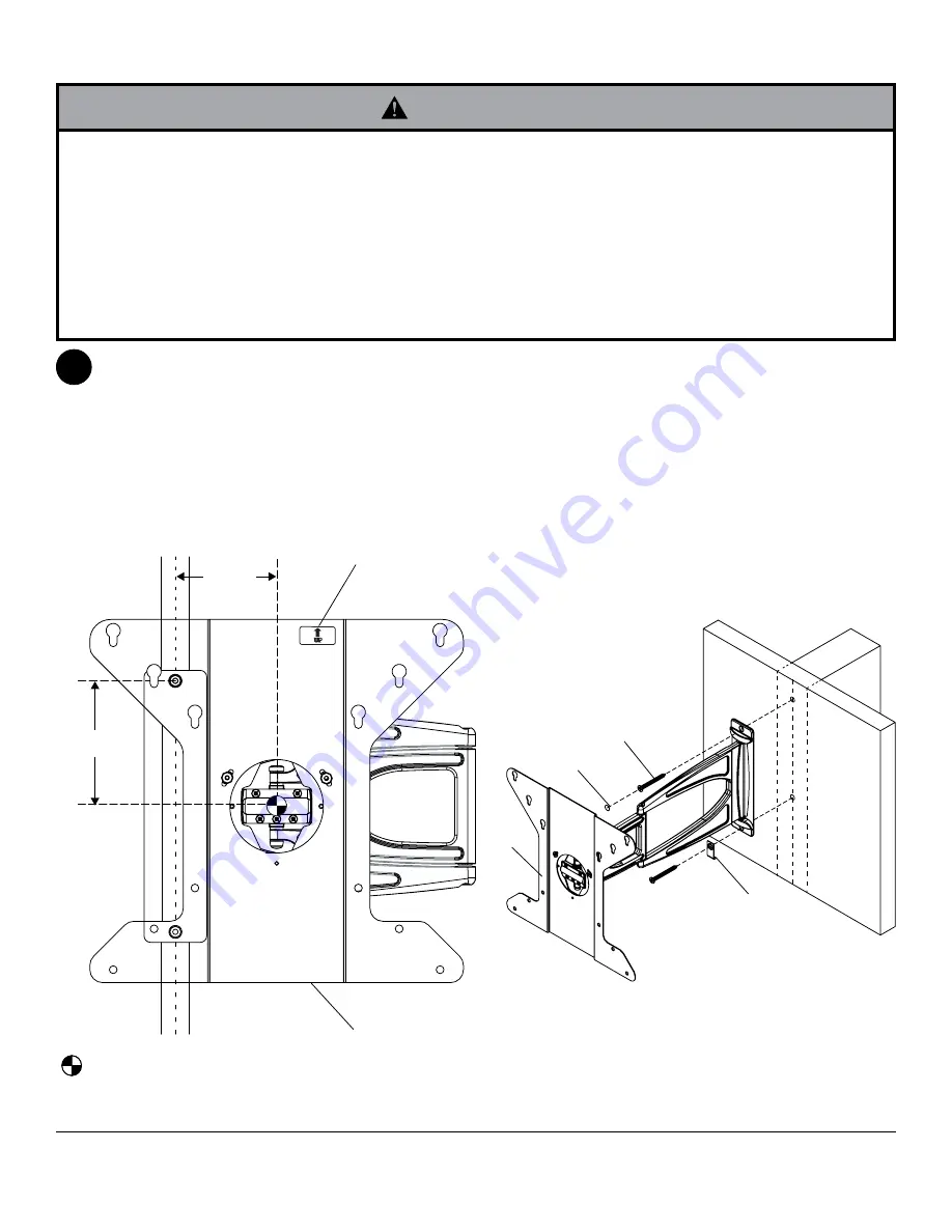 peerless-AV SUA746H Installation And Assembly Manual Download Page 4