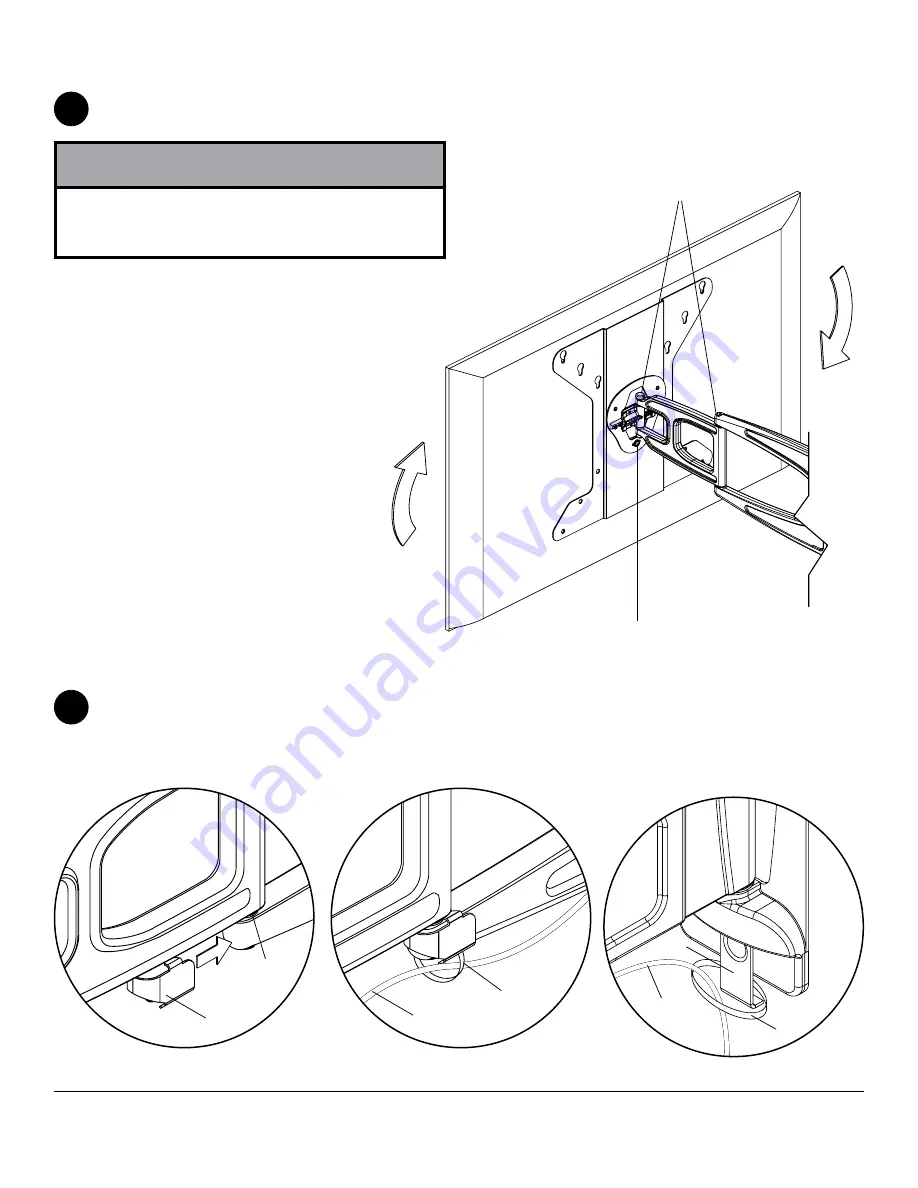 peerless-AV SUA746H Installation And Assembly Manual Download Page 7