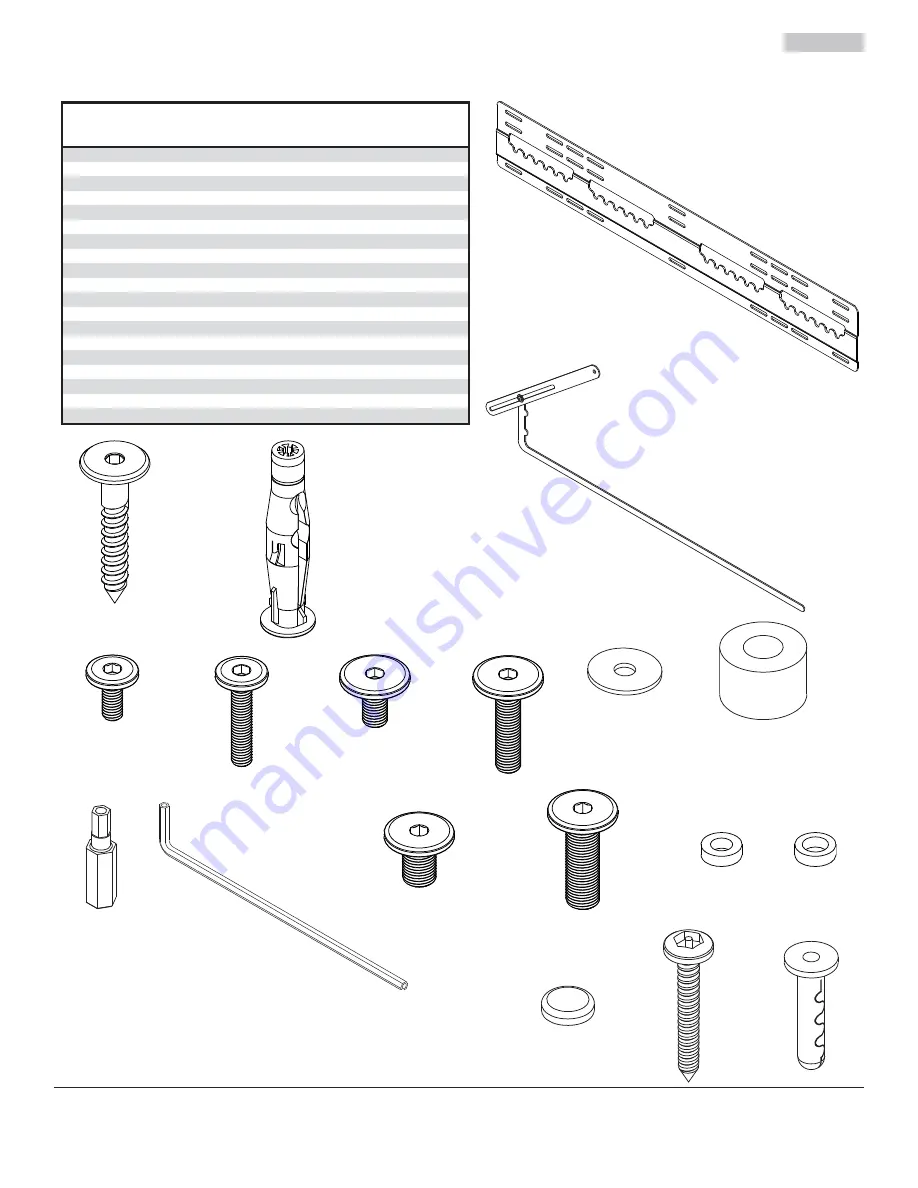 peerless-AV SUF661 Installation And Assembly Manual Download Page 21