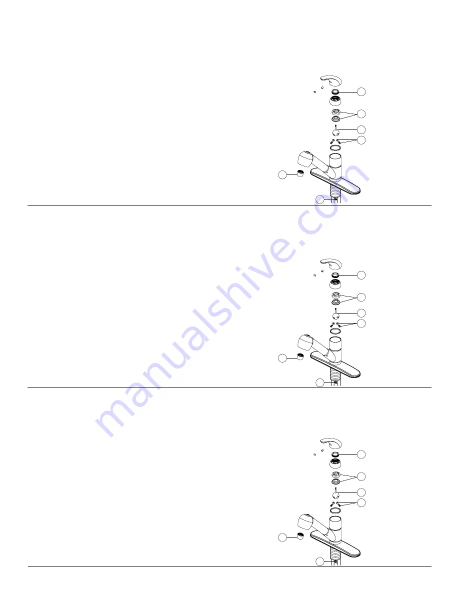 Peerless Faucet P18550LF Instruction Manual Download Page 4