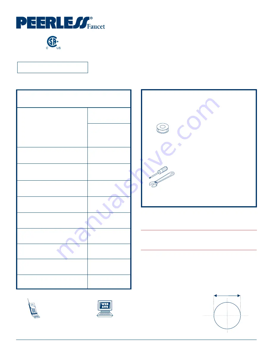 Peerless Faucet P188775 Assembly Download Page 1