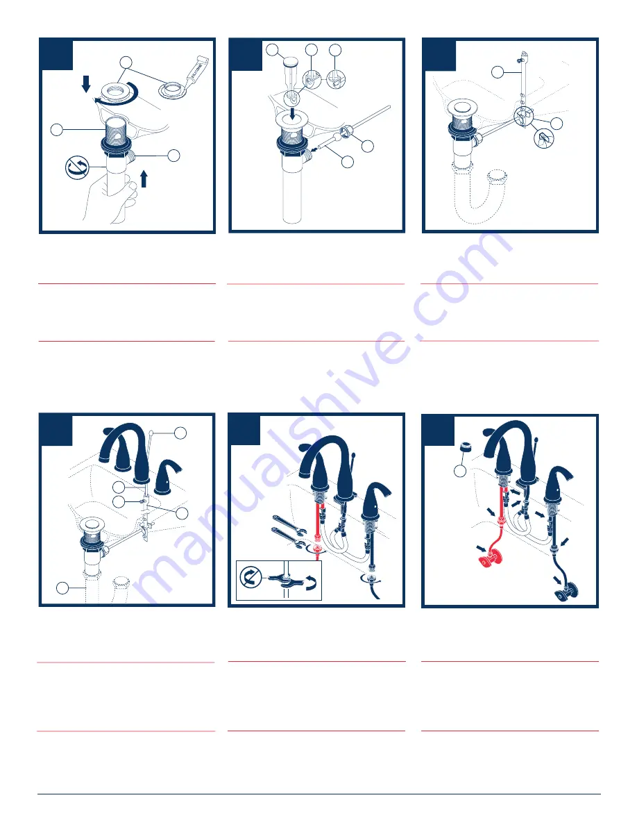 Peerless Faucet P99110 Series Assembly Instructions Manual Download Page 3