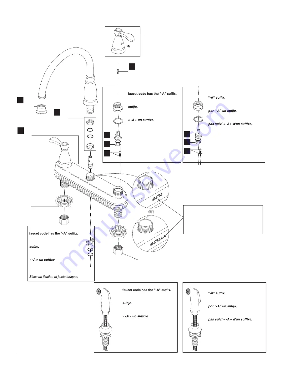 Peerless Faucet P99500LF Скачать руководство пользователя страница 5