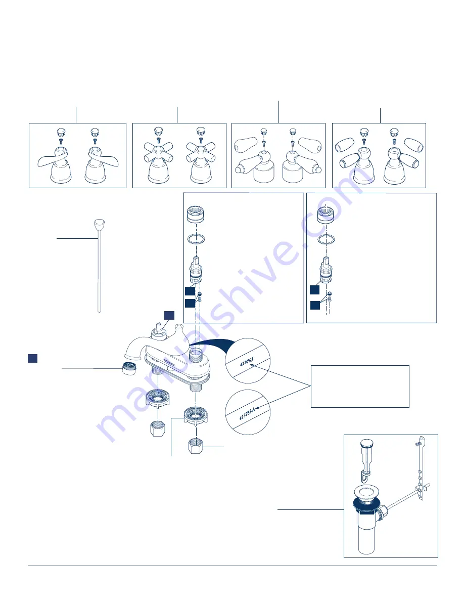 Peerless Faucet P99673LF Series Quick Start Manual Download Page 5