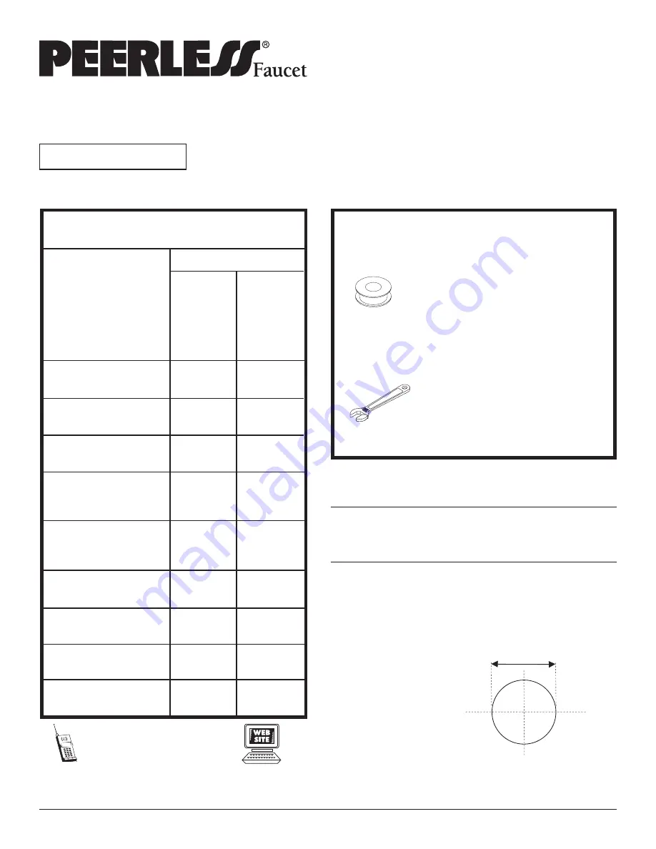Peerless Faucet PTT188744 Скачать руководство пользователя страница 1