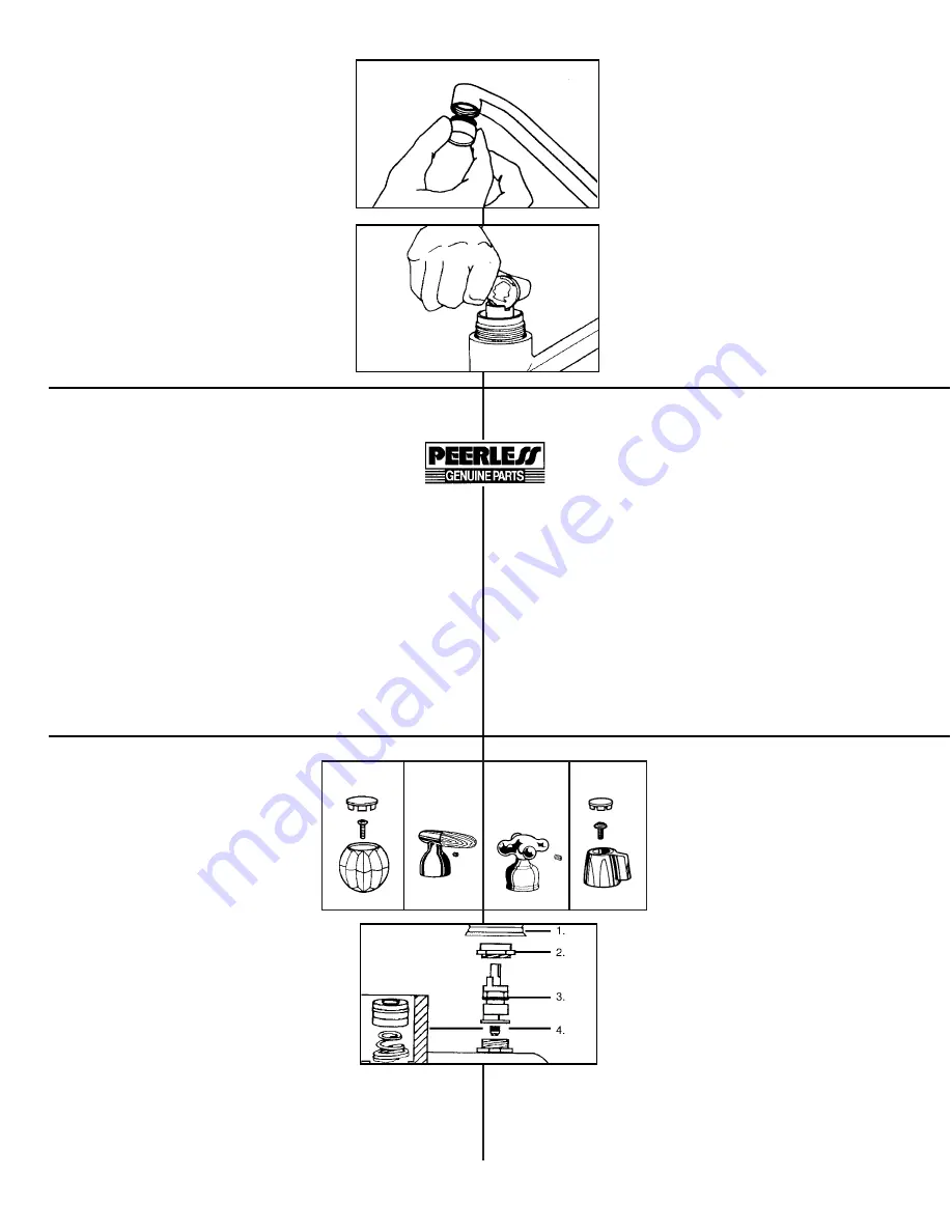 PEERLESS 3651 Series Step By Step Illustrated Instructions Download Page 3