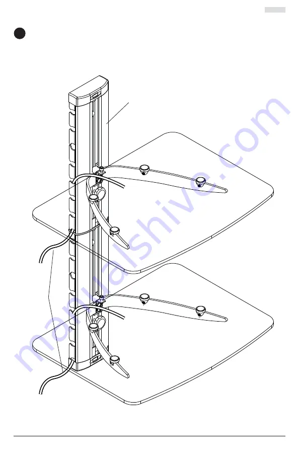 PEERLESS ACCSH300 Installation And Assembly Manual Download Page 24