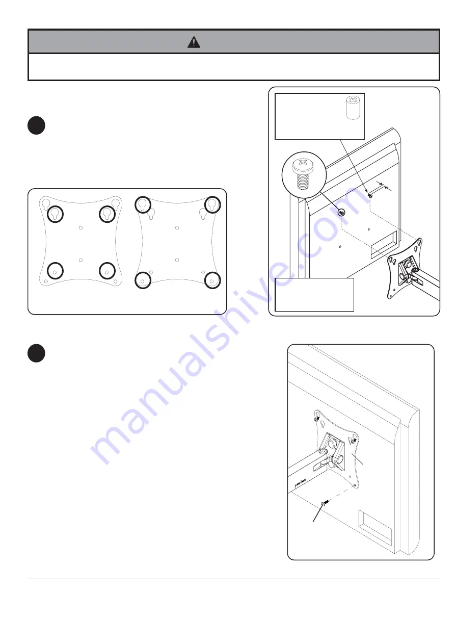 PEERLESS D-LPL-100  and assembly Installation And Assembly Manual Download Page 6