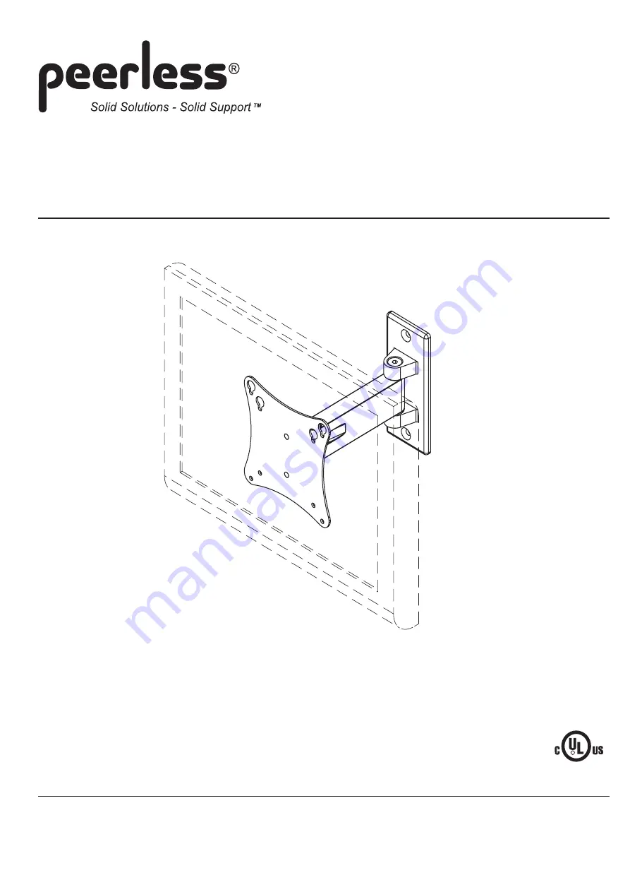 PEERLESS D-LPL-100  and assembly Скачать руководство пользователя страница 9