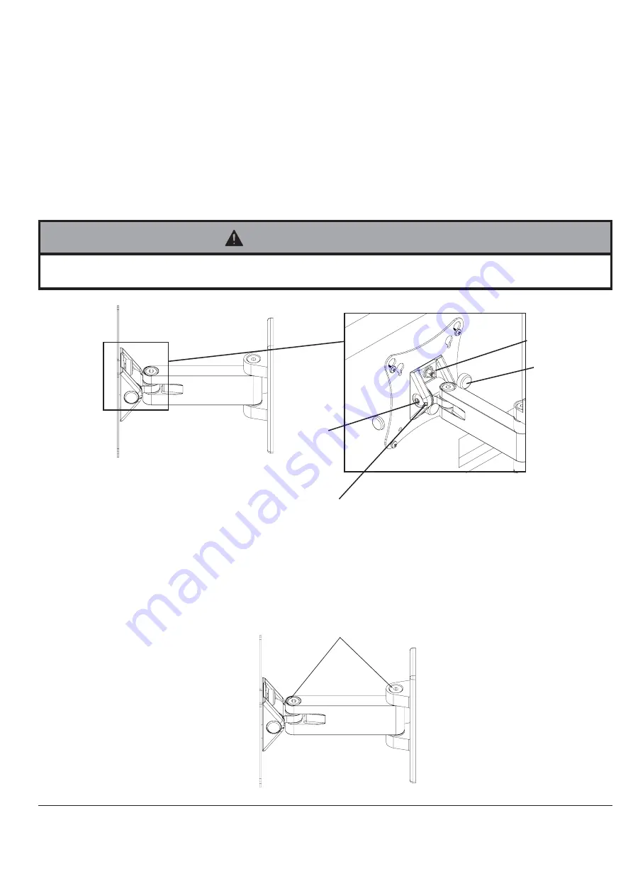 PEERLESS D-LPL-100  and assembly Installation And Assembly Manual Download Page 16