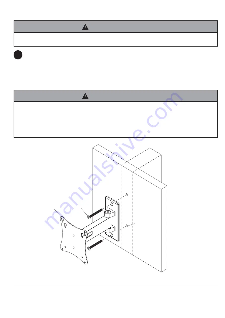 PEERLESS D-LPL-100  and assembly Installation And Assembly Manual Download Page 20