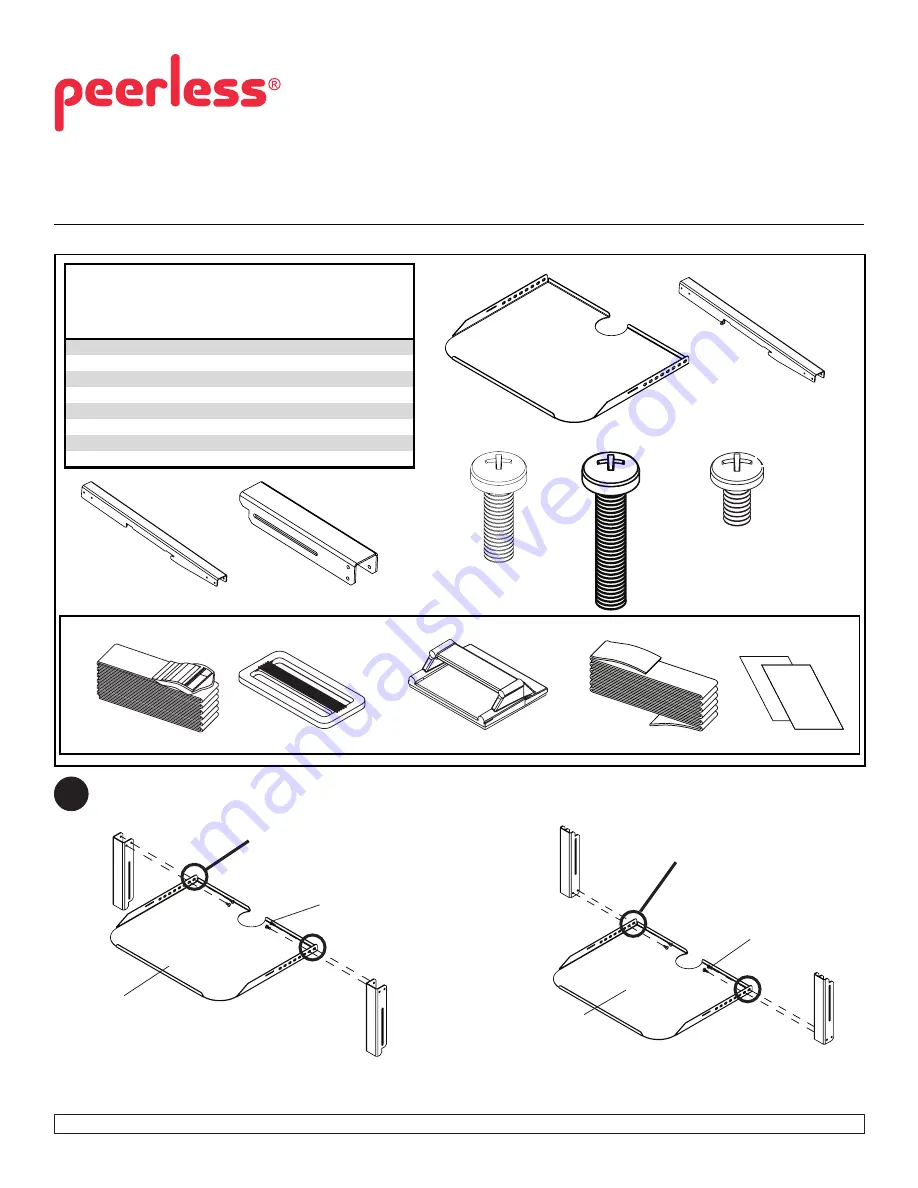 PEERLESS DSX200 Installation And Assembly Download Page 1