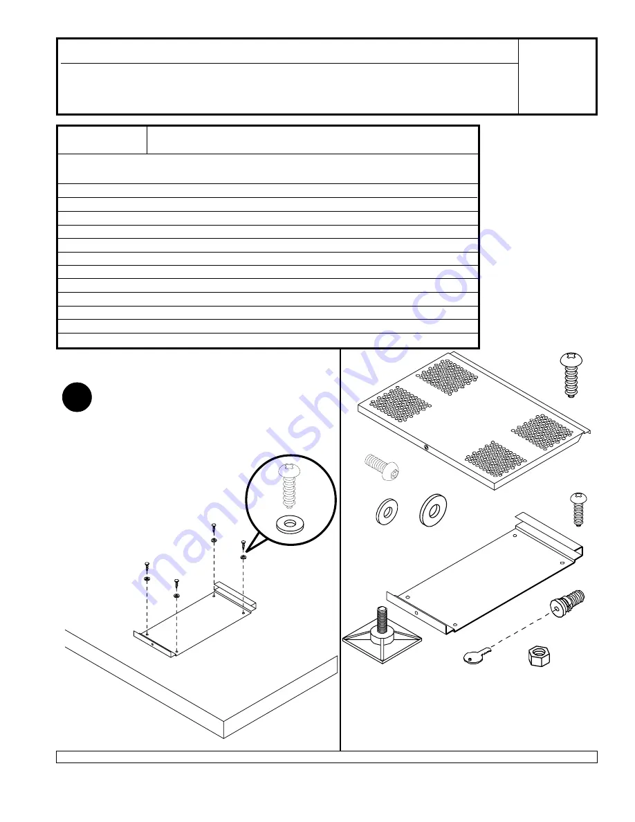 PEERLESS LDM233K Installation And Assembly Download Page 1