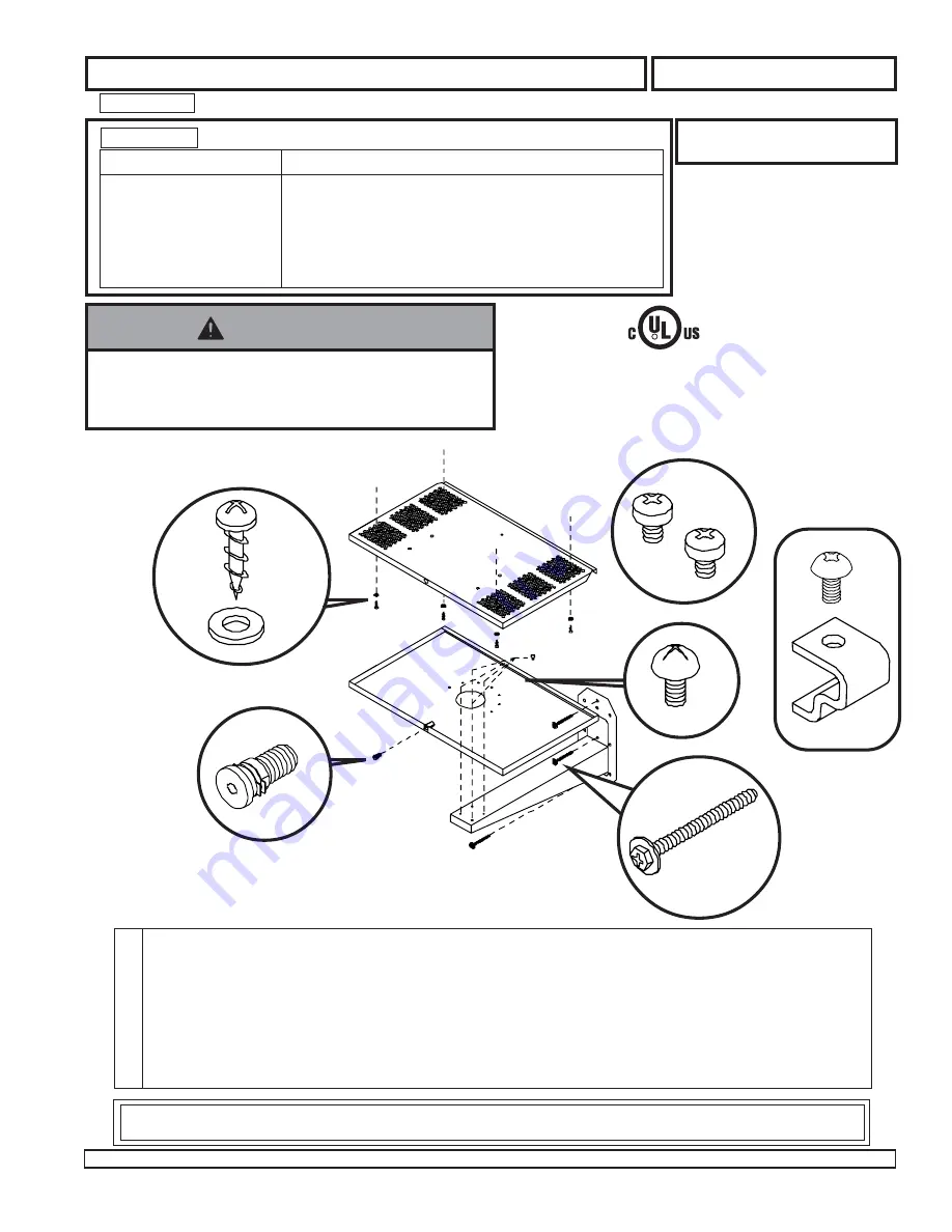 PEERLESS LWB375 Installation And Assembly Download Page 1