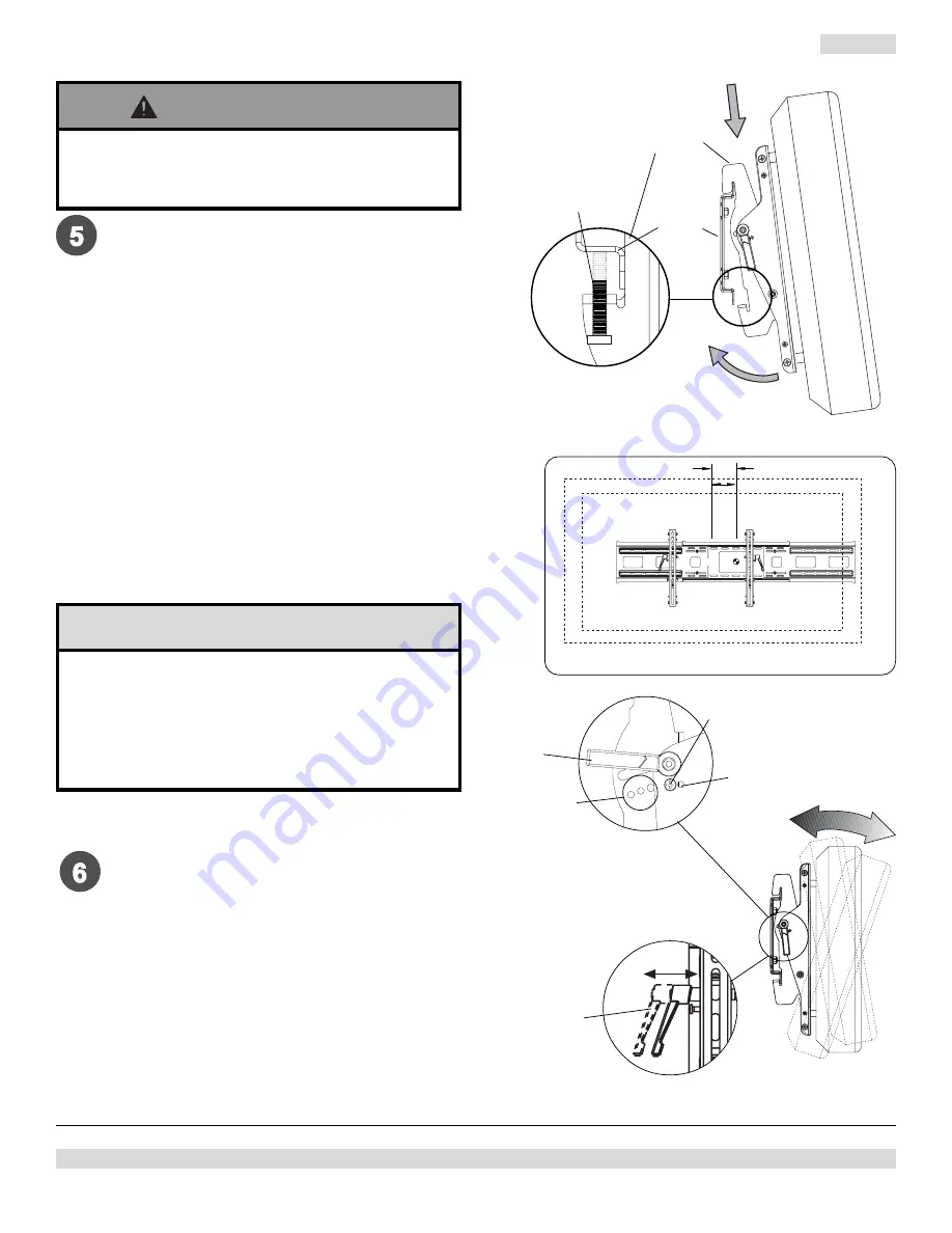 PEERLESS OneMount ONE-TP Installation And Assembly Manual Download Page 22