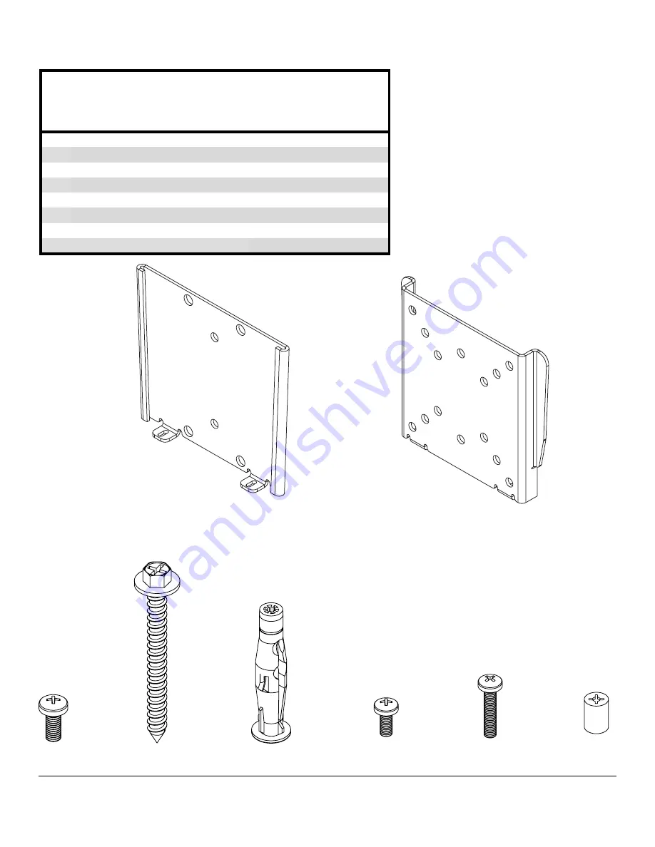 PEERLESS PARAMOUNT PF630  and assembly Скачать руководство пользователя страница 3