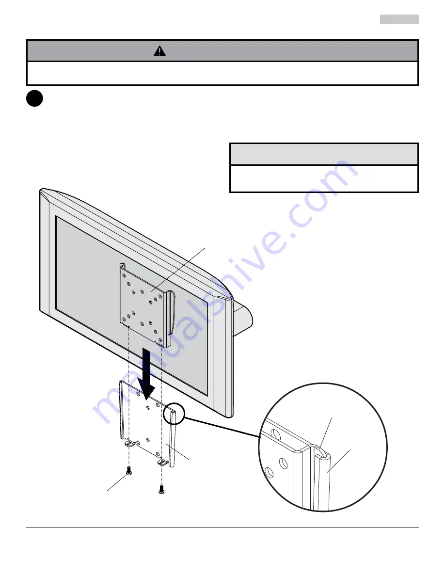 PEERLESS PARAMOUNT PF630  and assembly Installation And Assembly Manual Download Page 21