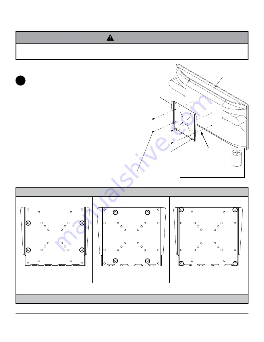 PEERLESS PARAMOUNT PF632  and assembly Installation And Assembly Manual Download Page 7