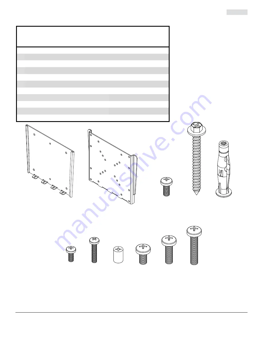 PEERLESS PARAMOUNT PF632  and assembly Installation And Assembly Manual Download Page 11