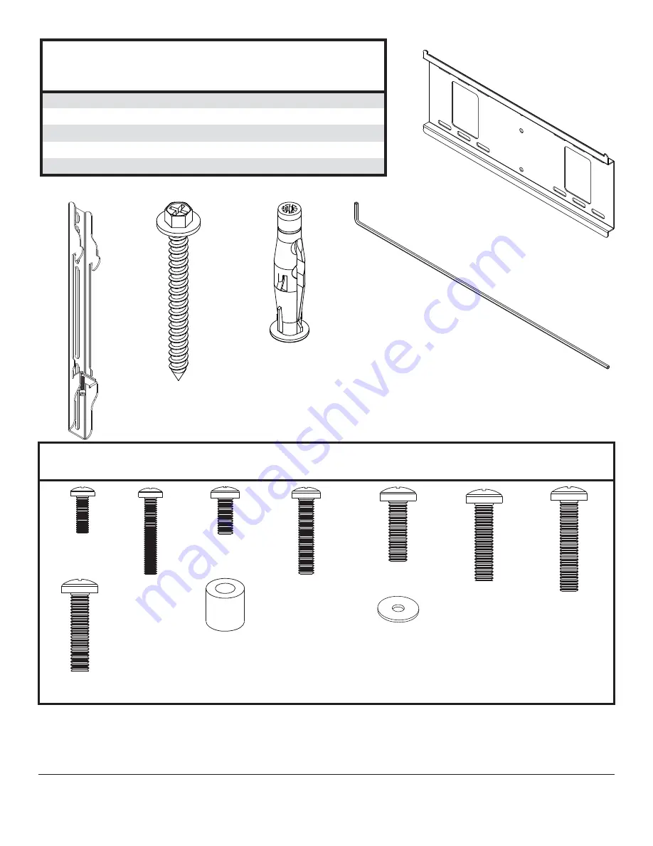 PEERLESS PARAMOUNT PF640  and assembly Скачать руководство пользователя страница 3