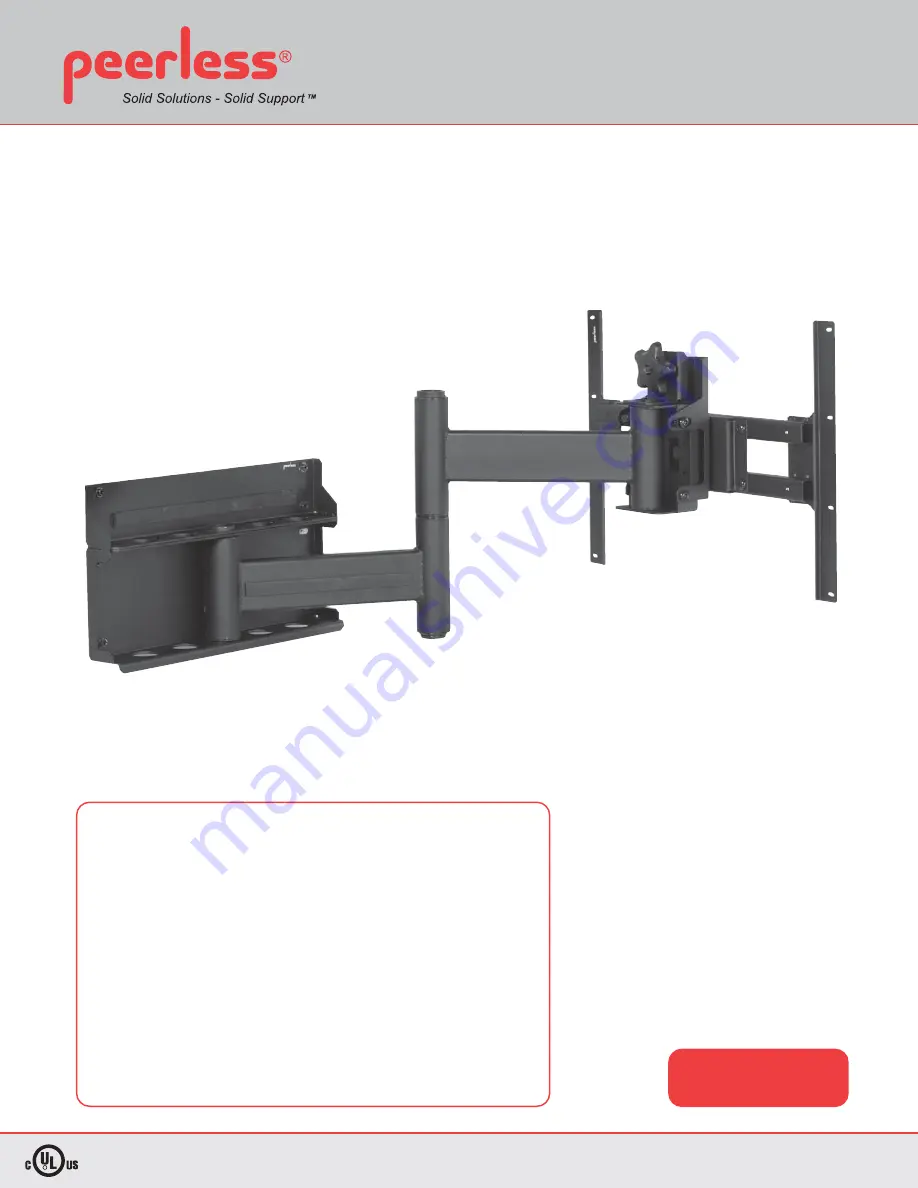 PEERLESS PLA-1 Brochure & Specs Download Page 1