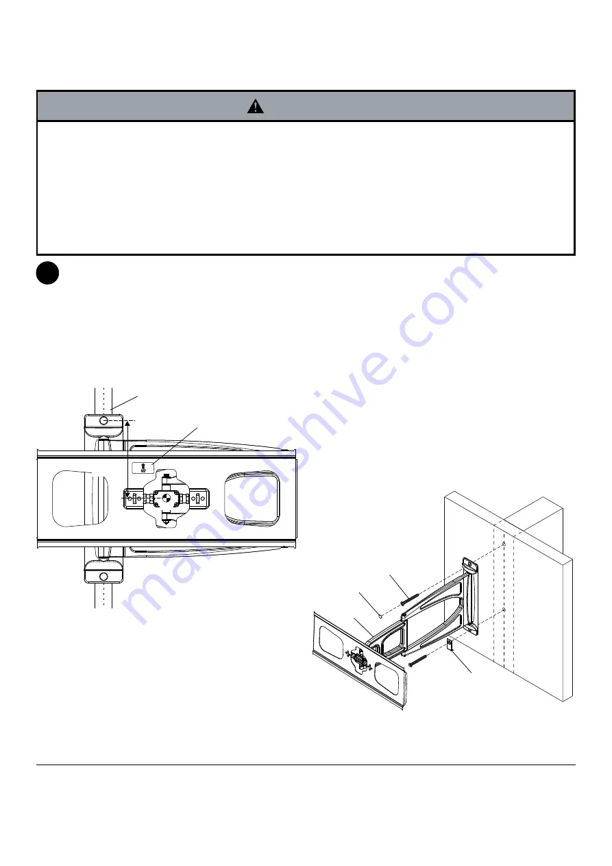 PEERLESS SLWS250/BK Installation And Assembly Manual Download Page 4