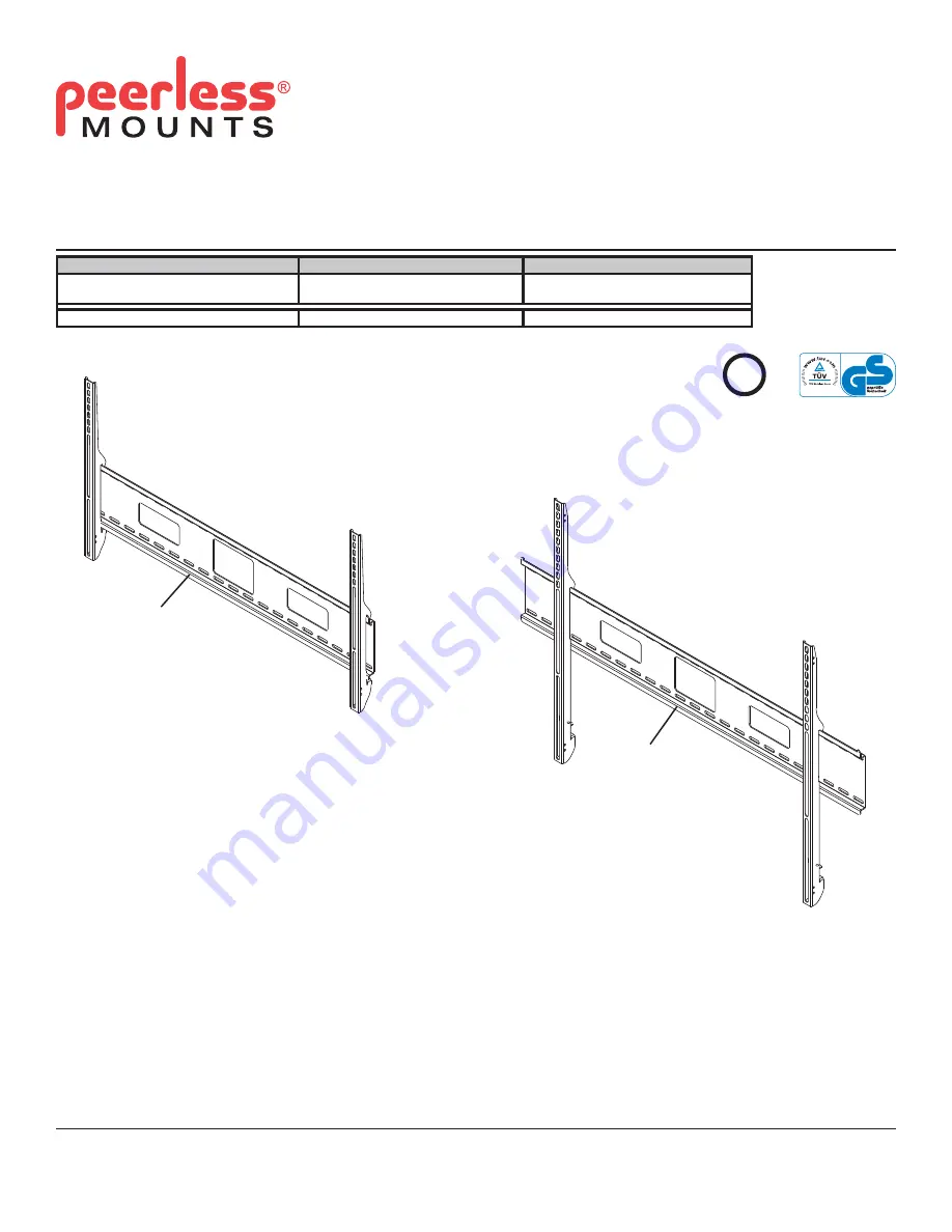 PEERLESS SmartMount SF670  and assembly Скачать руководство пользователя страница 17