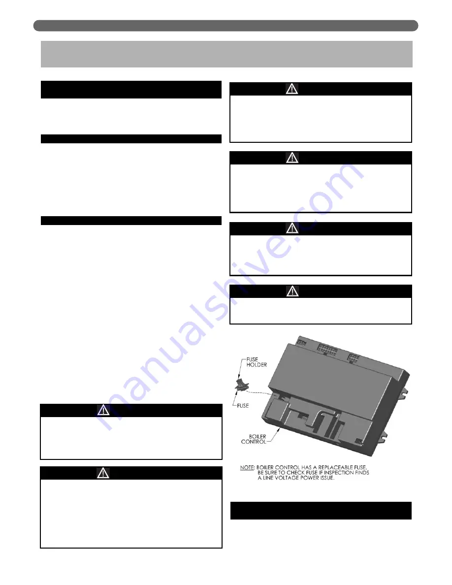 PeerlessBoilers Peerless PureFire PFC-460 Installation, Operation & Maintenance Manual Download Page 62