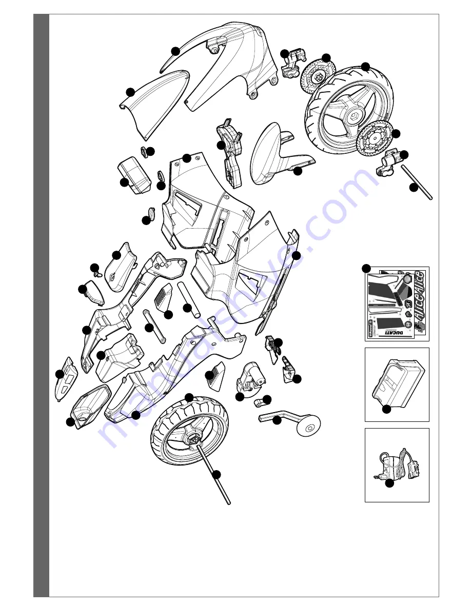 Peg-Perego Ducati GP IGMC0009 Use And Care Manual Download Page 7