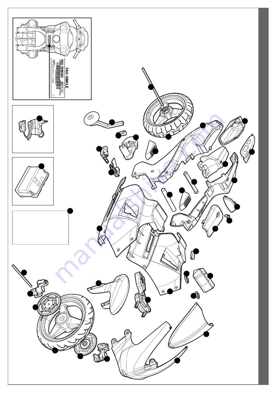 Peg-Perego DUCATI GP Valentino Rossi Use And Care Manual Download Page 6