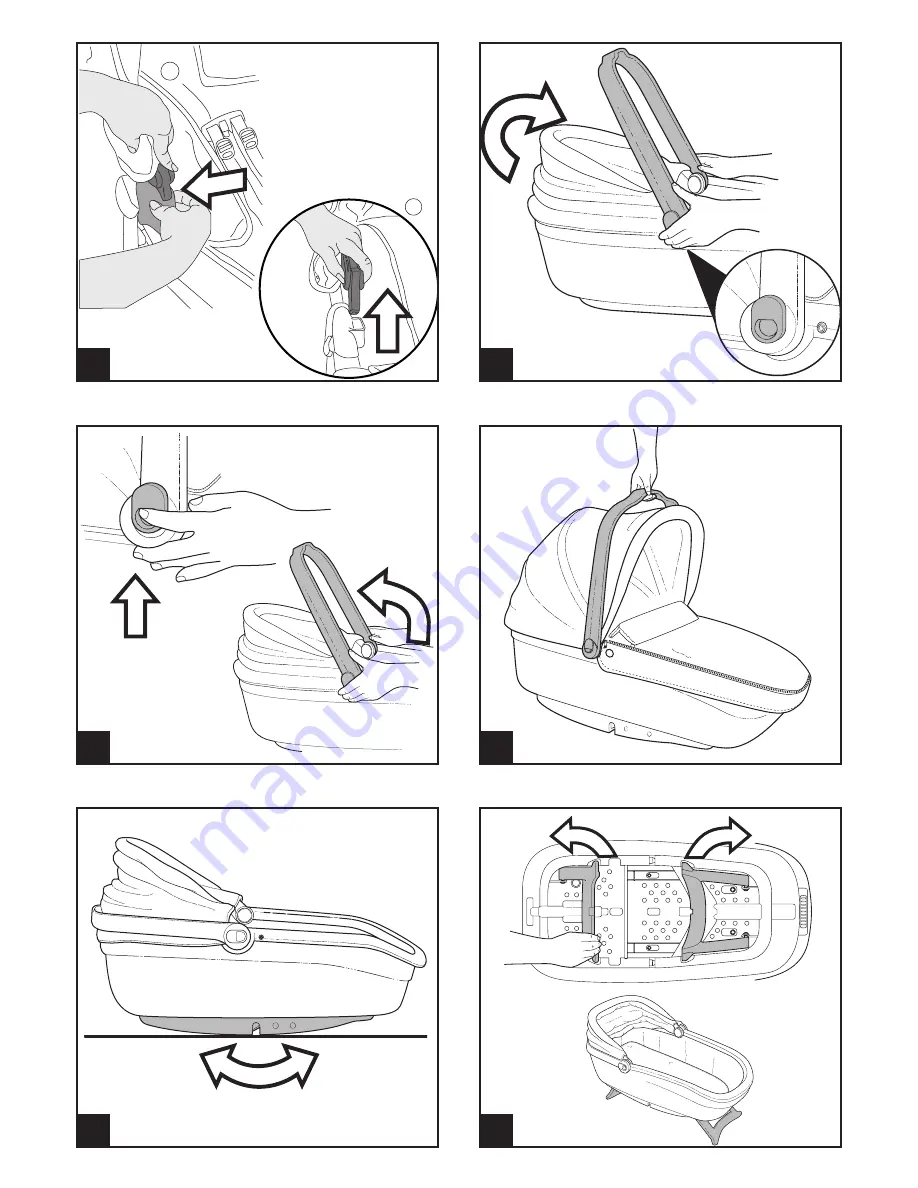 Peg-Perego Pliko P3 Modular System On Track Instructions For Use Manual Download Page 10