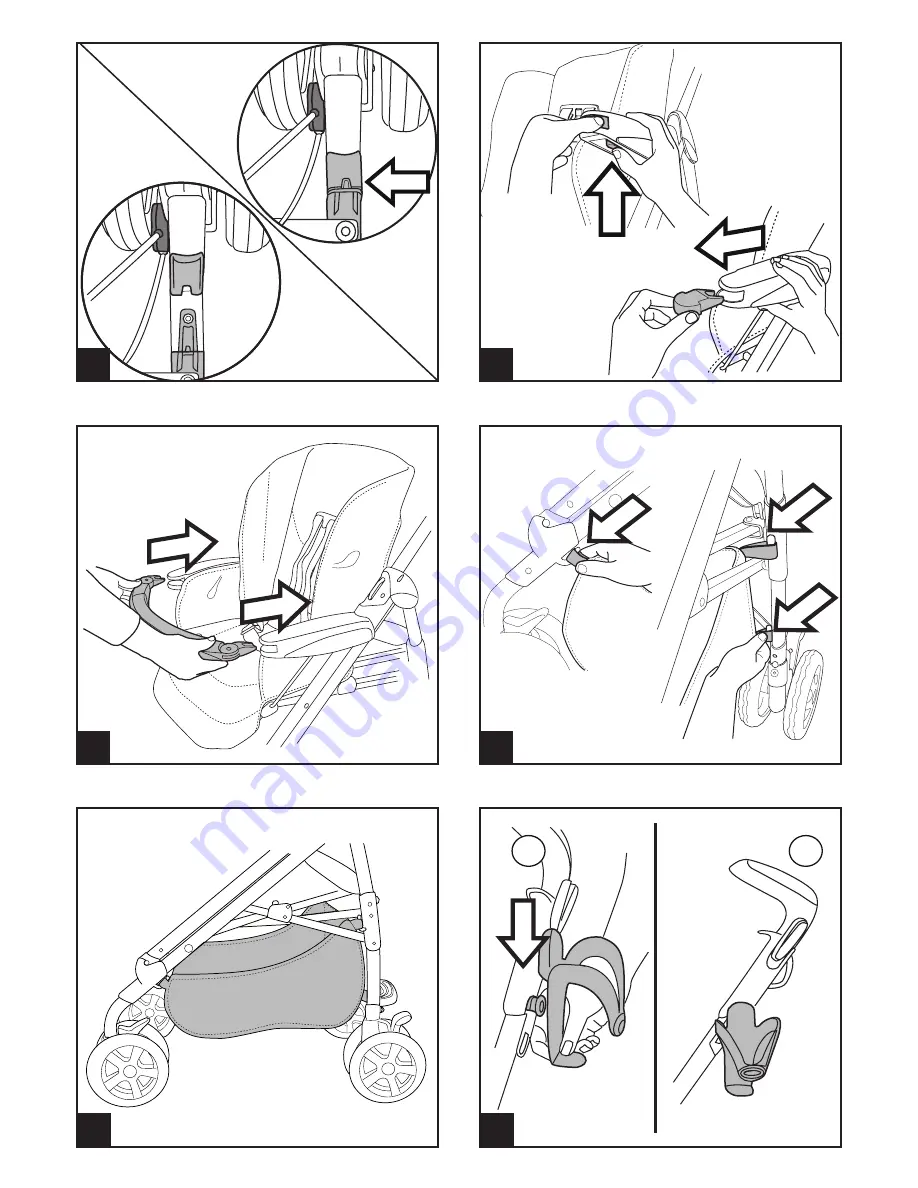 Peg-Perego Pliko P3 Pramette Instructions For Use Manual Download Page 3